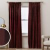 Argos Home Blackout Curtains - Berry - 117x137cm