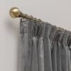 Argos Home Blackout Pencil Pleat Curtains - Grey - 117x137cm