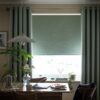 Argos Home Blackout Sage Green Roller Blind - 60cm