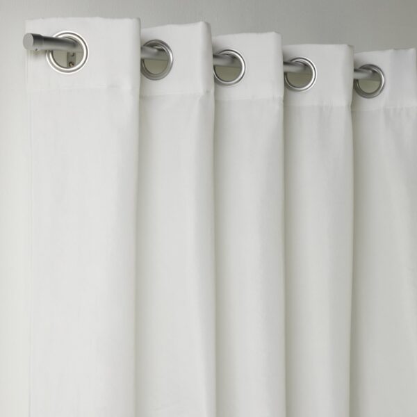 Argos Home Eyelet Curtains - White - 114x132cm