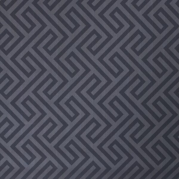 Argos Home Geometric Blackout Navy Roller Blind - 90cm