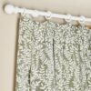 Argos Home Jacquard Pencil Pleat Curtains - Green -117x137cm
