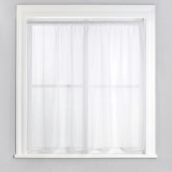 Argos Home Pencil Pleat Curtains - White - 240x91cm