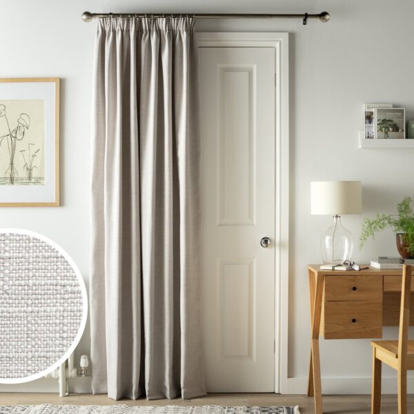 Argos Home Thermal Door Curtain - Grey - 117x213cm