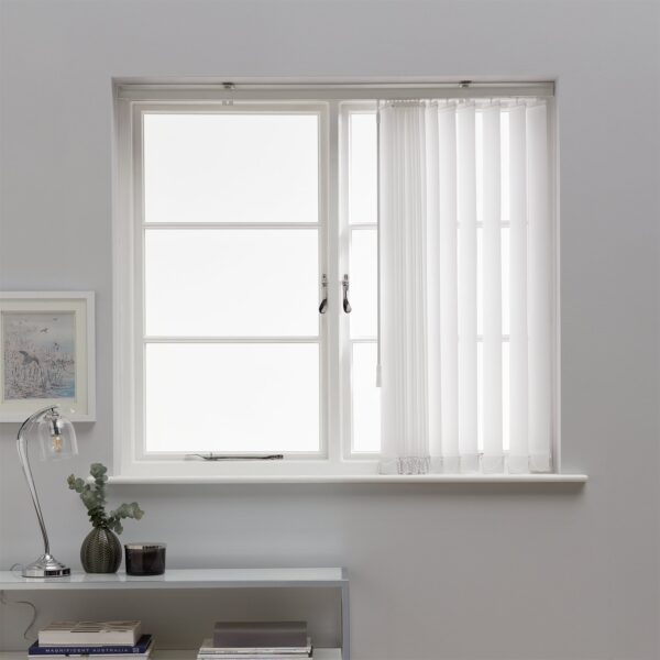 Argos Home White Vertical Blind - 90cm