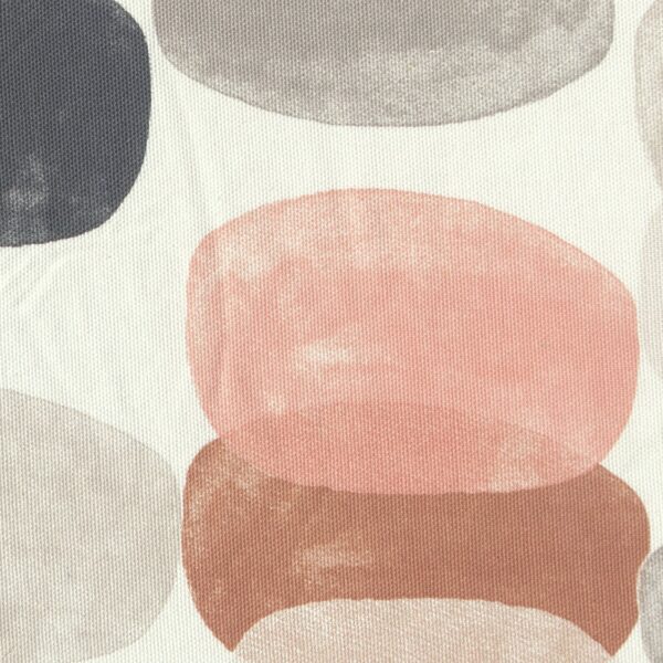 Habitat Abstraction Pebble Eyelet Curtains-Multi - 117x137cm