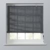 Habitat Bamboo Grey Roller Blind - 90cm