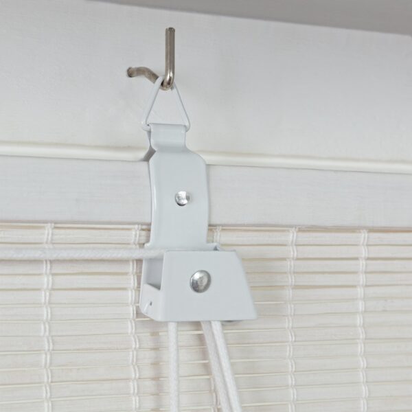 Habitat Bamboo White Roller Blind - 90cm