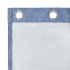Habitat Blackout Eyelet Curtains - Blue - 117x137cm