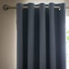 Habitat Blackout Eyelet Curtains - Blue - 168x229cm