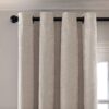 Habitat Blackout Eyelet Curtains - Cream - 117x137cm