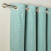 Habitat Blackout Eyelet Curtains - Light Teal - 117x137cm