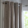 Habitat Blackout Eyelet Curtains - Oatmeal - 117x137cm