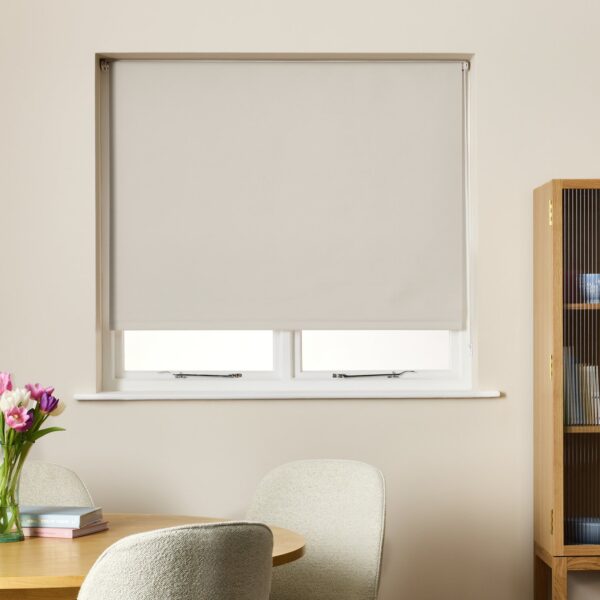 Habitat Blackout Latte Roller Blind - 60cm