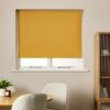 Habitat Blackout Mustard Roller Blind - 60cm