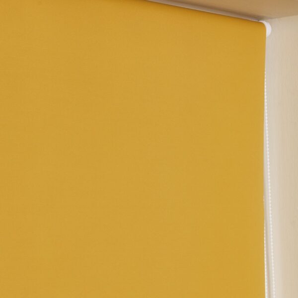 Habitat Blackout Mustard Roller Blind - 60cm
