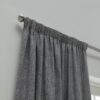 Habitat Blackout Pencil Pleat Curtains - Charcoal -117x137cm