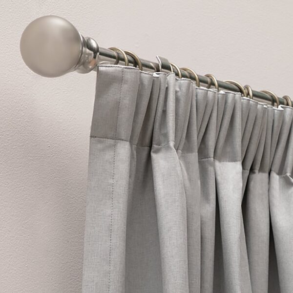 Habitat Blackout Pencil Pleat Curtains - Dove Grey-117x137cm