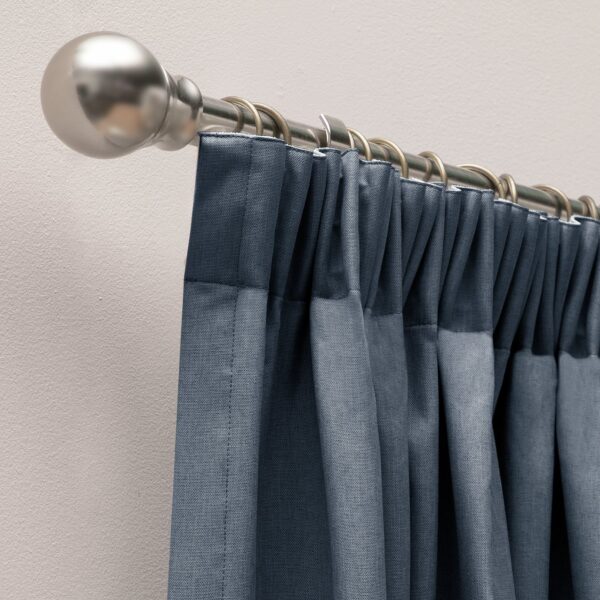 Habitat Blackout Pencil Pleat Curtains - Navy - 117x137cm