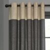 Habitat Eyelet Curtains - Charcoal - 117x137cm