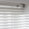 Habitat Faux Wood White 25mm Slat Venetian Blind - 60cm