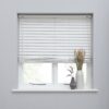 Habitat Faux Wood White 50mm Slat Venetian Blind - 90cm