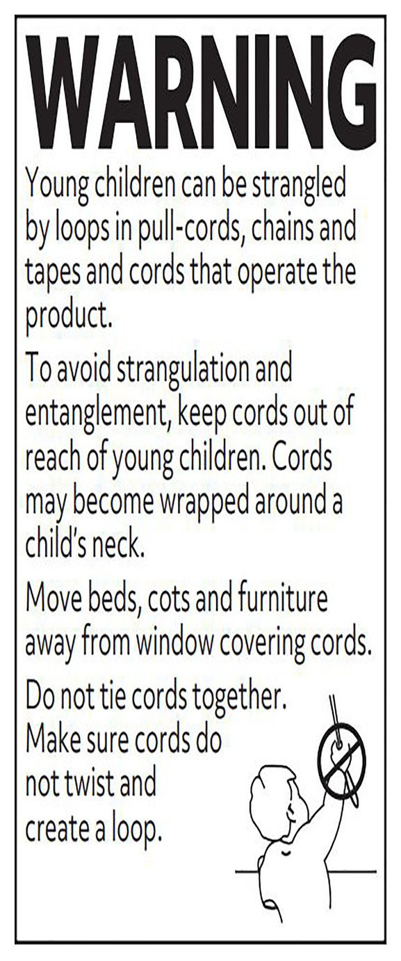 Habitat Faux Wood White 50mm Slat Venetian Blind - 90cm