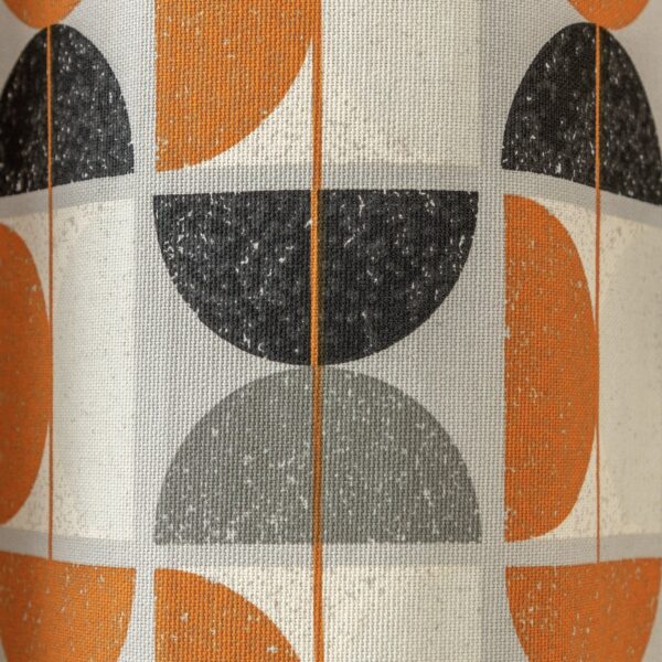 Habitat Geometric Eyelet Curtains - Multicoloured -117x137cm