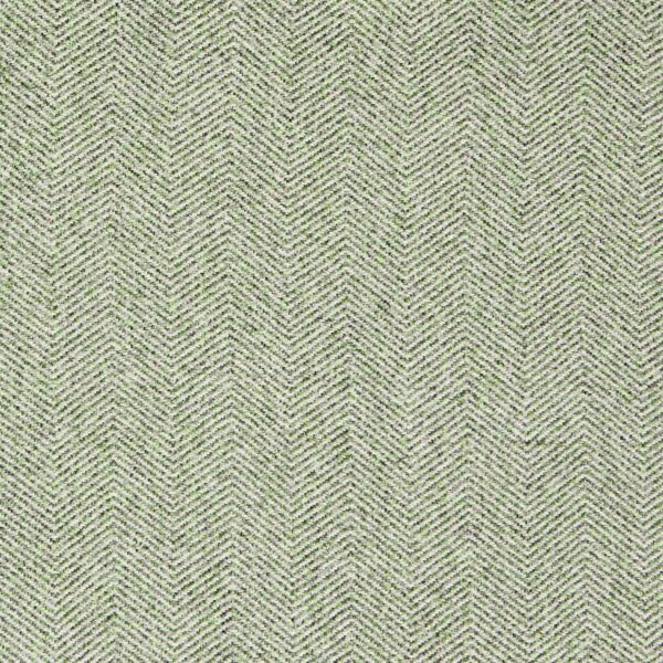 Habitat Herringbone Pencil Pleat Curtains - Green -117x137cm