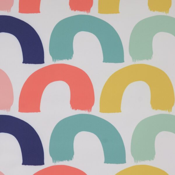 Habitat Kids Rainbow Blackout White Roller Blind - 90cm