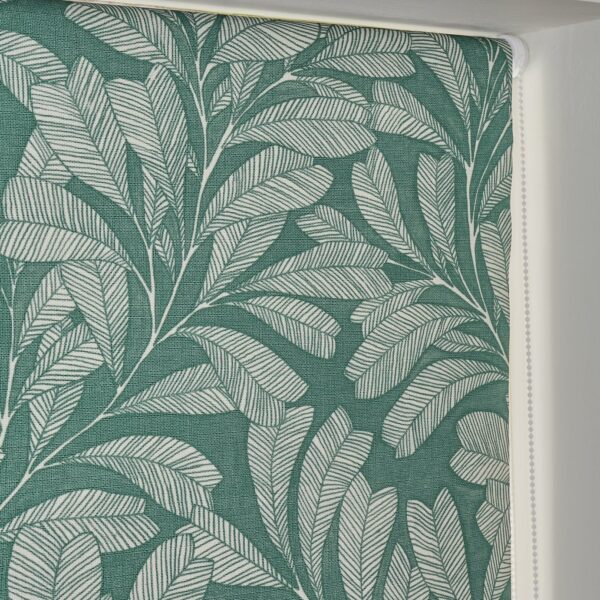 Habitat Linear Leaves Blackout Green Roller Blind - 90cm