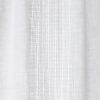 Habitat Linen Look Ladder Voile Curtain - White - 140x229cm