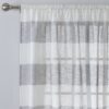 Habitat Pencil Pleat Voile Curtain - Grey - 140x229cm