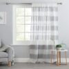 Habitat Pencil Pleat Voile Curtain - Grey - 140x229cm