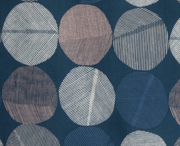 Habitat Skandi Spot Eyelet Curtains - Multi - 117x137cm