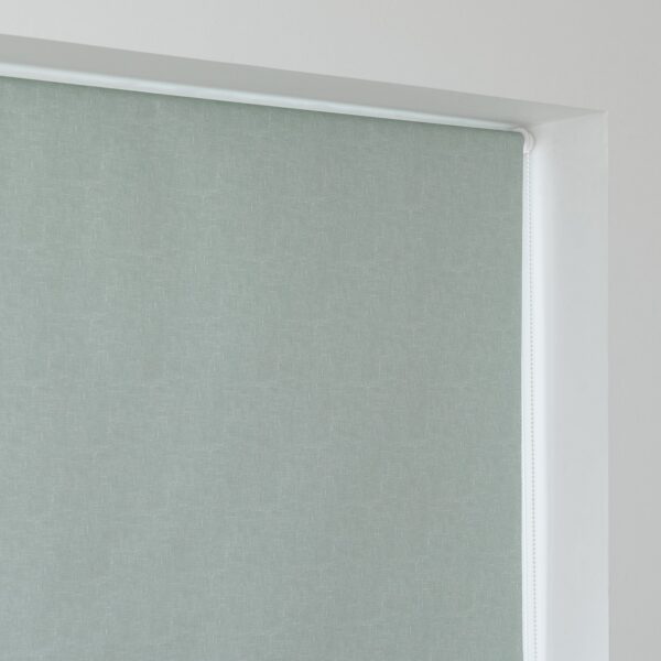 Habitat Textured Blackout Sage Green Roller Blind - 90cm