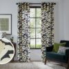 Habitat x Scion Padukka Eyelet Curtains - Multi - 117x137cm