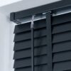 Little Black Book Basswood Black 50mm Venetian Blind - 60cm