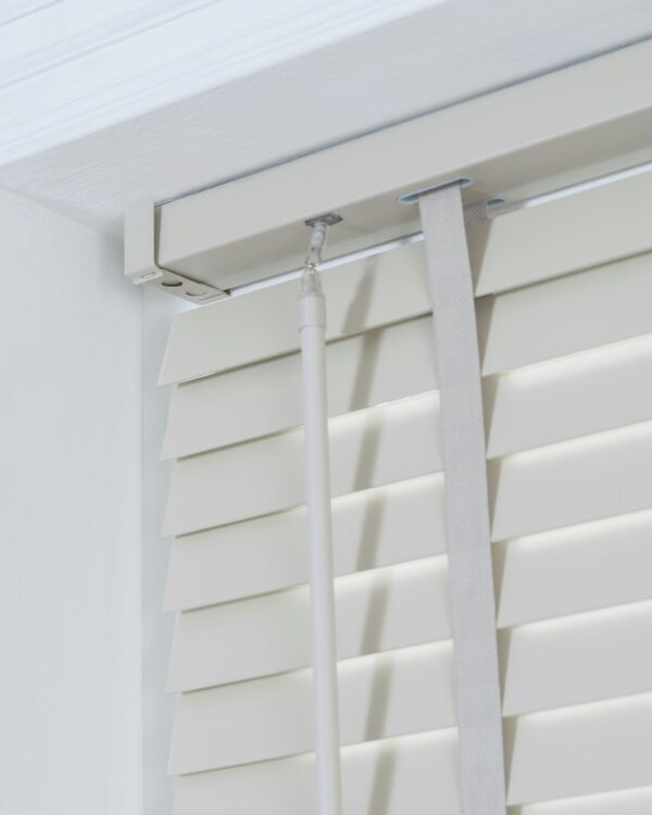 Little Black Book Basswood Grey 50mm Venetian Blind - 60cm