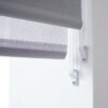 Little Black Book Blackout Double Grey Roller Blind - 60cm