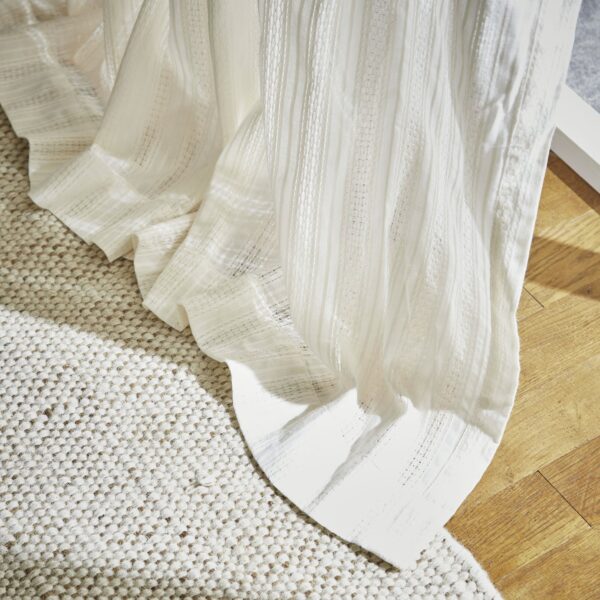 Pineapple Elephant Zofia Voile - Natural - 140x122cm