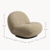 Swivel Garden Lounge Chair Pacha