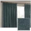 Yard Chenille Pencil Pleat Curtains - Marine - 117x137cm